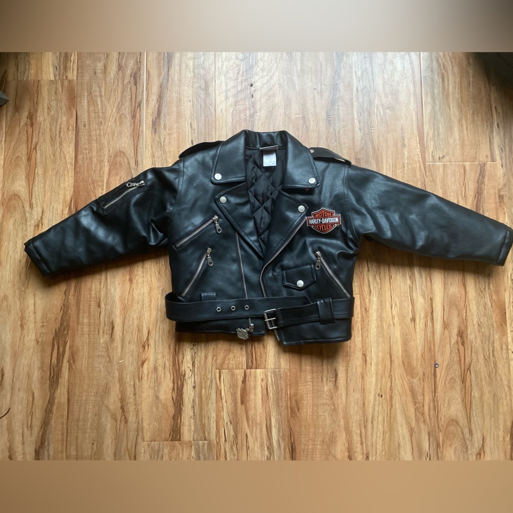 Kids Harley Davidson motorcycle jacket